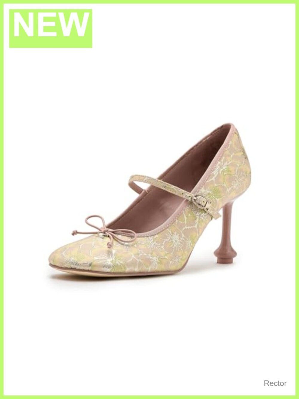 Mary Jane Stiletto Heel Pumps